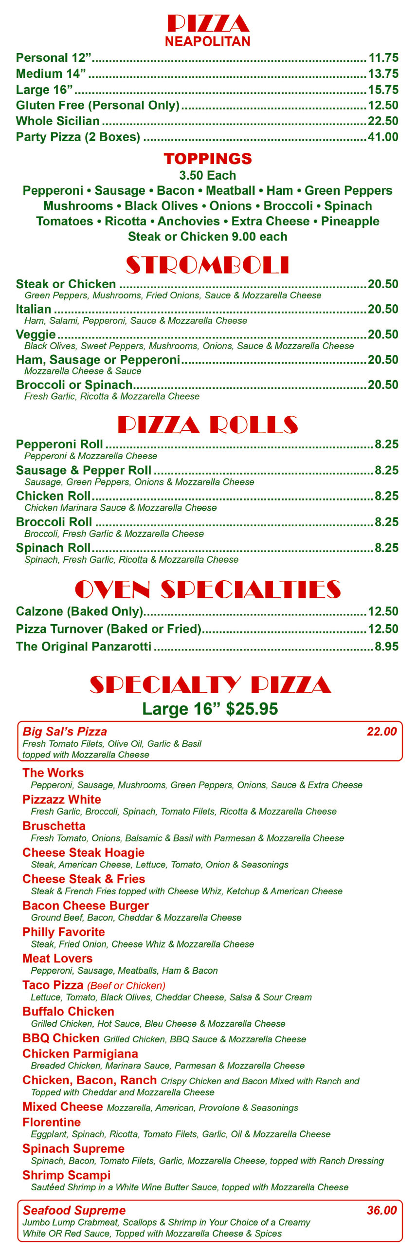 salvatores-pizzeria-pasta-pole-tavern-monroeville-nj